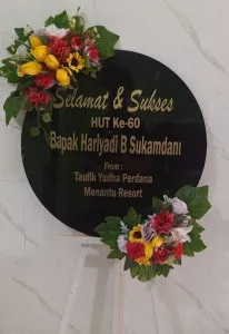 Papan Akrilik Ucapan Ulang Tahun Tapanuli Utara